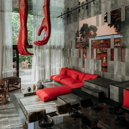 Barneys New York Luxury Red Condo